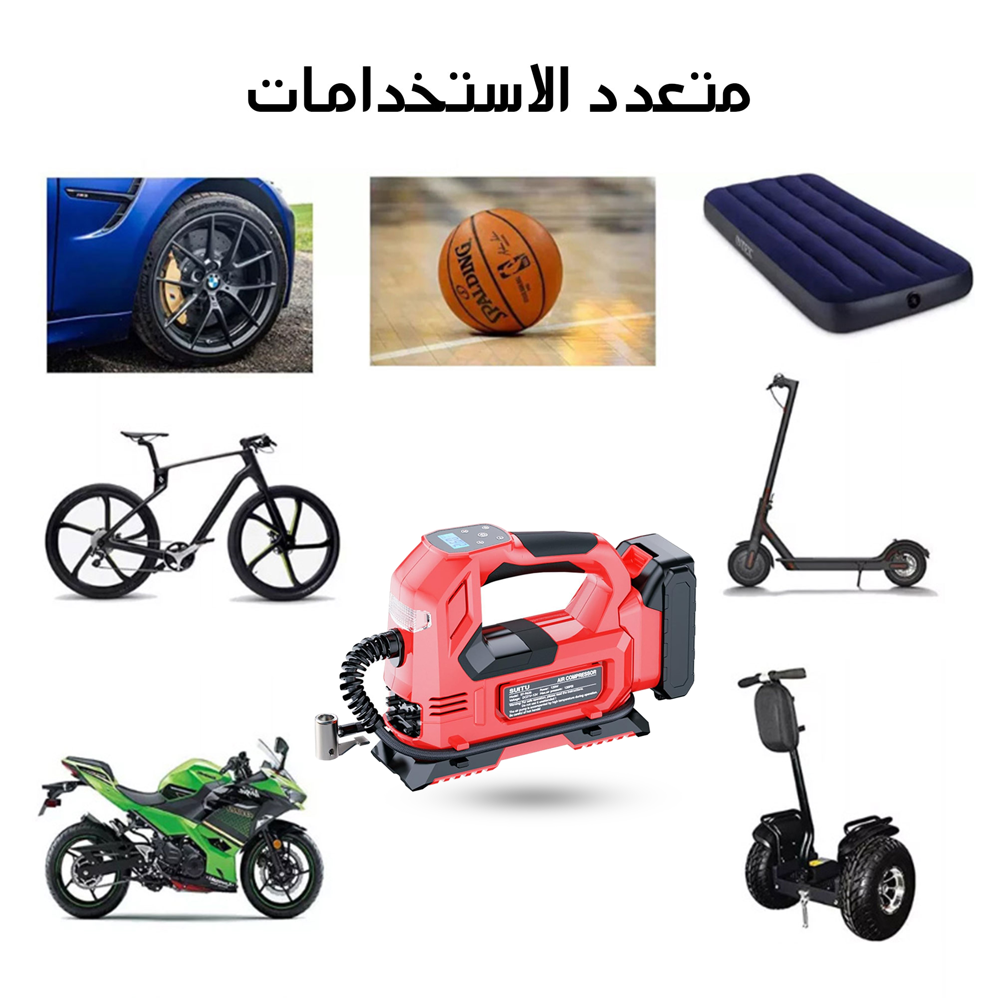 ماتور هواء لكفرات السيارة - الصورة 3